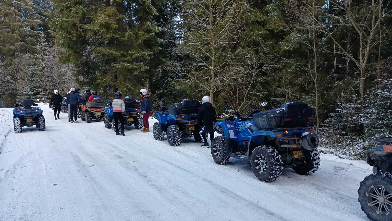Traseu ATV Poiana Susaiului - Peisaje montane